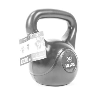 XQ Max Kettlebell Non Slip Vinyl En Cement - 12 kg