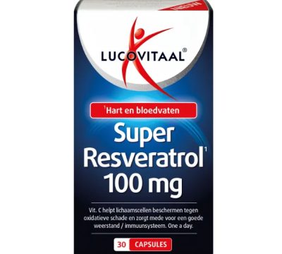 Lucovitaal Super Resveratrol 100mg - 30 capsules